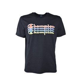 T shirt à manches courtes Champion Crewneck Noir