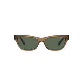 Vogue Mixte 0vo5514s 53 304771 Lunettes de Soleil, Dark Brown Kaki/Dark Green, Taille Unique