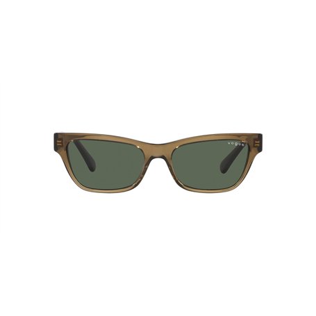 Vogue Mixte 0vo5514s 53 304771 Lunettes de Soleil, Dark Brown Kaki/Dark Green, Taille Unique