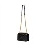Pinko Sac love one mini bandoulière chevron brillant 100074 A1UR Z99Q noir, Noir