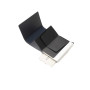 Cerruti 1881 Portefeuille en cuir bleu pour homme, bleu, taille unique
