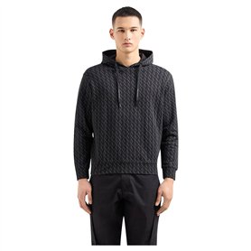 Sweat Armani Exchange noir - 8NZMCW ZJNRZ 42AS BLACK PRINT