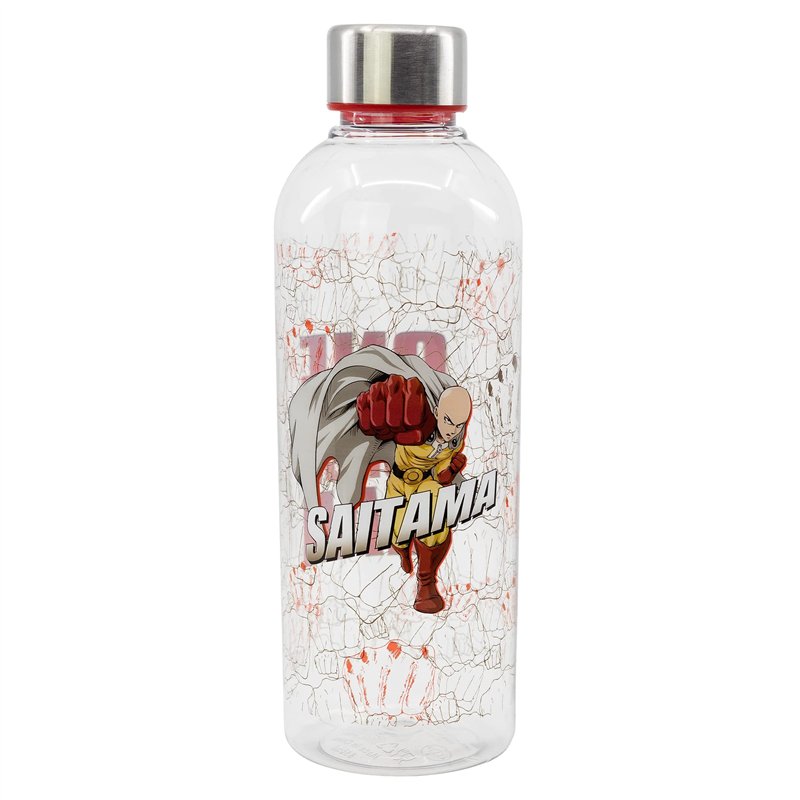 Stor One Punch Man - Bouteille réutilisable - transportable - Saitama - Gourde en Plastique - 850 ML