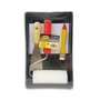 Supertite 3169 Set de Bac peintre avec rouleau mousse/pinceau/spatule