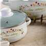 Casserole 26 cm en acier ESMALT MEMORY QD