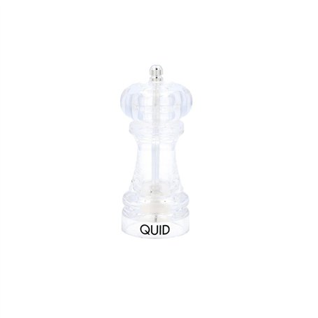 Quid S2700826 Moulin à épices, habitat transparent, taille 14 cm, matériaux divers
