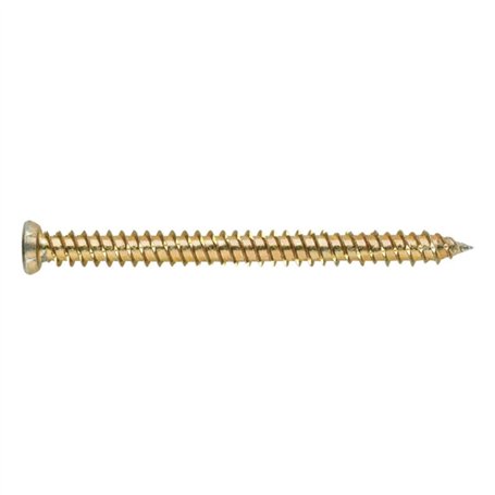 Index hp75072 – Vis Béton Tête Plate filetage Hi-Lo pointe diamant torx-30 bichromaté 7,5 x 072