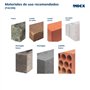 INDEX TACON14 - Taco de nylon (14 x 70 Ø 14, 20 uds.)