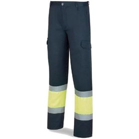 Marque-PFY 388/A52 Pantalon Haute Visibilité Jaune/Bleu 52