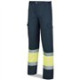 Marque-PFY 388/A52 Pantalon Haute Visibilité Jaune/Bleu 52