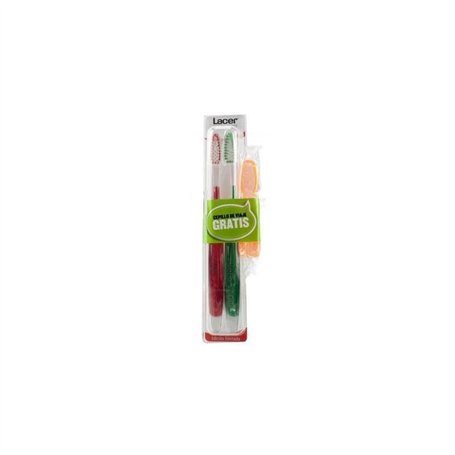 Brosse à Dents Lacer Technic Medio (3 Pièces) (2 Unités)