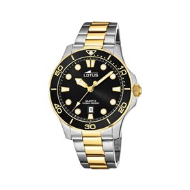 Lotus Homme Analogique Quartz Montre avec Bracelet en Acier Inoxydable 18760/2