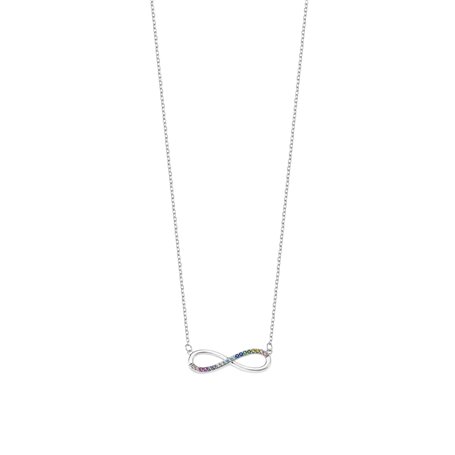 LOTUS SILVER Collier LP1872-1/2 Trendy Argent Infini 42.00 mm Femme