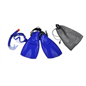 Rointrade Set de plongée (Snorkel) Mixte, Bleu, 38-42
