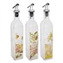 Bigbuy Cooking S2207222 Huilier verre avec bouchon doseur, 500 ml, verre