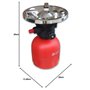 EXPLORER Kartuschen-Kocher 1.3 KW Réchaud Mixte, Rot | Roo, Taille Unique