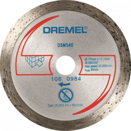 DREMEL Disque Diamant S540 pour Scie Compacte Dremel DSM20 28,99 €