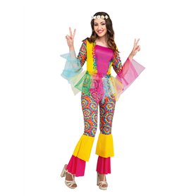My Other Me Déguisement Hippie Tulle Femme - Multicolore - M/L