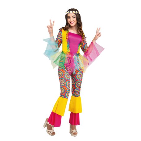 My Other Me Déguisement Hippie Tulle Femme - Multicolore - M/L