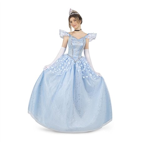 VIVING Déguisement de princesse en cristal M (robe, gants et jupon)