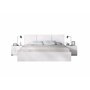 DEKIT GRUPO RIMOBEL Lit gigogne, mélamine, Blanc, 96 x 146 x 195,4 cm