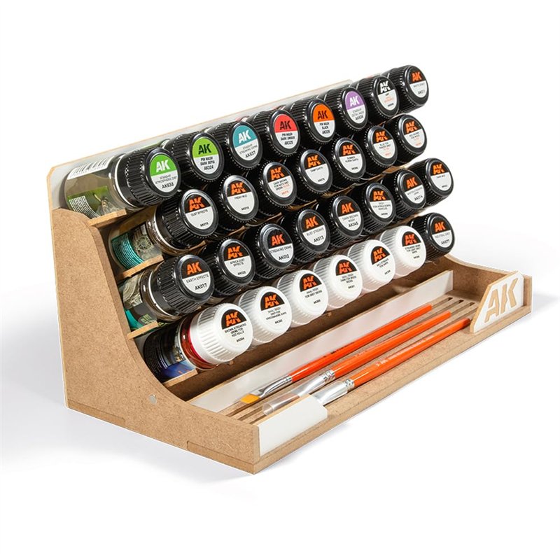 Image secondaire de AK TOOL AKORG35 MODULAR ORGANIZER 35ml (Capacity for 30 jars)