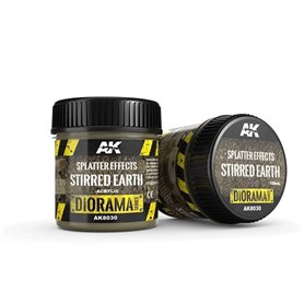 (AK8030) - AK Interactive - Splatter Effects Earth 100ml.