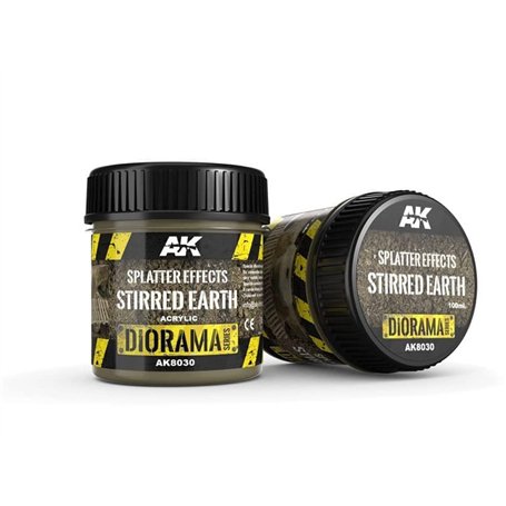 (AK8030) - AK Interactive - Splatter Effects Earth 100ml.