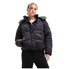 Desigual Padded_Calgary Manteau rembourré pour Femme, Noir