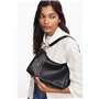 Desigual, ACCESSOIRES SAC À MAIN PU Femme, Noir, One size
