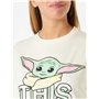 CERDÁ LIFE'S LITTLE MOMENTS Pyjama Femme d'hiver de Baby Yoda [ The Mandalorian ] 100% Coton avec T-Shirt et Pantalon-Licence Of