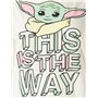 CERDÁ LIFE'S LITTLE MOMENTS Pyjama Femme d'hiver de Baby Yoda [ The Mandalorian ] 100% Coton avec T-Shirt et Pantalon-Licence Of