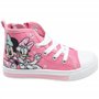 CERDÁ LIFE'S LITTLE MOMENTS Mixte Enfant | Zapatillas Minnie Loneta Altas Luces – 2-8 Años Antideslizante, Rose, 25 EU