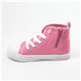 CERDÁ LIFE'S LITTLE MOMENTS Mixte Enfant | Zapatillas Minnie Loneta Altas Luces – 2-8 Años Antideslizante, Rose, 25 EU