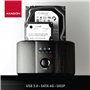 Axagon ADSA-St Station d'accueil de disques de Stockage USB 3.2 Gen 1 (3.1 Gen 1) Type-B Noir
