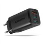AXAGON ACU-DPQ65 Chargeur d'appareils Mobiles Smartphone Noir Secteur Charge Rapide Intérieure