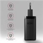 AXAGON ACU-DPQ65 Chargeur d'appareils Mobiles Smartphone Noir Secteur Charge Rapide Intérieure