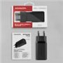 AXAGON ACU-DPQ65 Chargeur d'appareils Mobiles Smartphone Noir Secteur Charge Rapide Intérieure