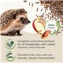 BEAPHAR – Aliment pour Hérissons – Haute teneur en protéines – Riche en vitamines et minéraux – Aux Insectes (Mouche Soldat Noir