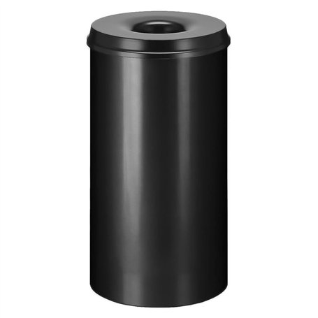 V-Part Poubelle anti-feu Noir 50 litres