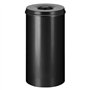 V-Part Poubelle anti-feu Noir 50 litres