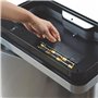EKO Recycle Mirage Poubelle Métal Inox 27 x 46 x 65,5 cm 20+20 litres