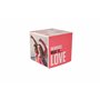 Canon Photo Cube Creative Pack, Pink - PP-201 Glossy II Photo Paper 5x5" (40 Sheets) + Photo Frame - Compatible with Canon PIXMA
