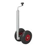 ProPlus 341508 Roue Jockey Double Jante Plastique avec Pneu d'Aire, 260x85 mm, 48 mm, Metal/Noir