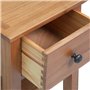 vidaXL Table de Chevet Chêne Massif 36 x 30 x 47 cm Marron