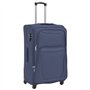 vidaXL Jeu de valises souples 3 pcs Bleu marine