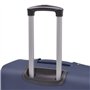 vidaXL Jeu de valises souples 3 pcs Bleu marine
