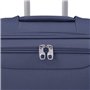 vidaXL Jeu de valises souples 3 pcs Bleu marine