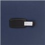 vidaXL Jeu de valises souples 3 pcs Bleu marine