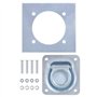 vidaXL Anneau d'arrimage pour remorque 8 pcs Acier galvanisé 2000 kg